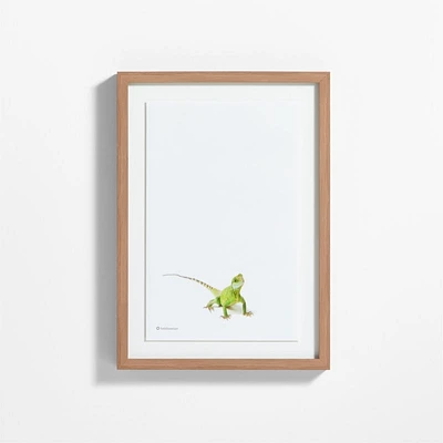 Smithsonian Drago the Asian Water Dragon Framed Wall Art Print