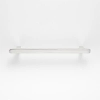 Square Edge 6" Polished Chrome Cabinet Drawer Bar Pull