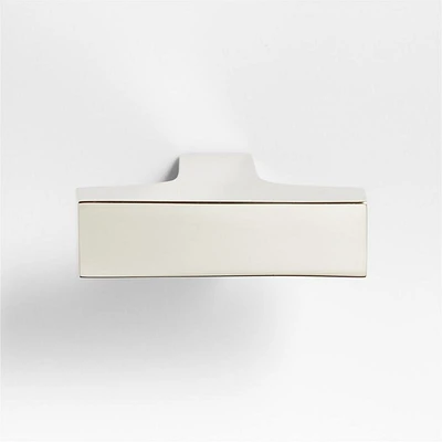 Square Edge Polished Chrome Cabinet Knob