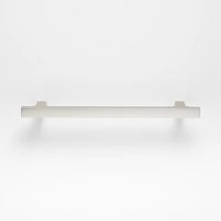 Square Edge 6" Brushed Nickel Cabinet Drawer Bar Pull