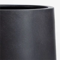 Saabira Charcoal 15.5" Tall Indoor/Outdoor Planter