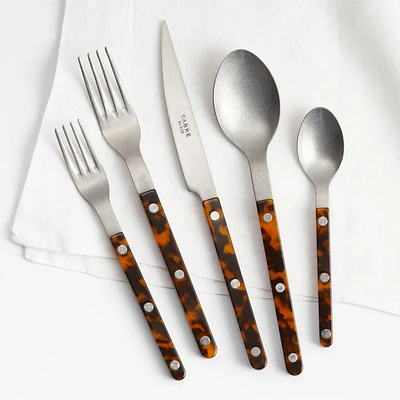 Sabre Tortoiseshell 20-Piece Flatware Set