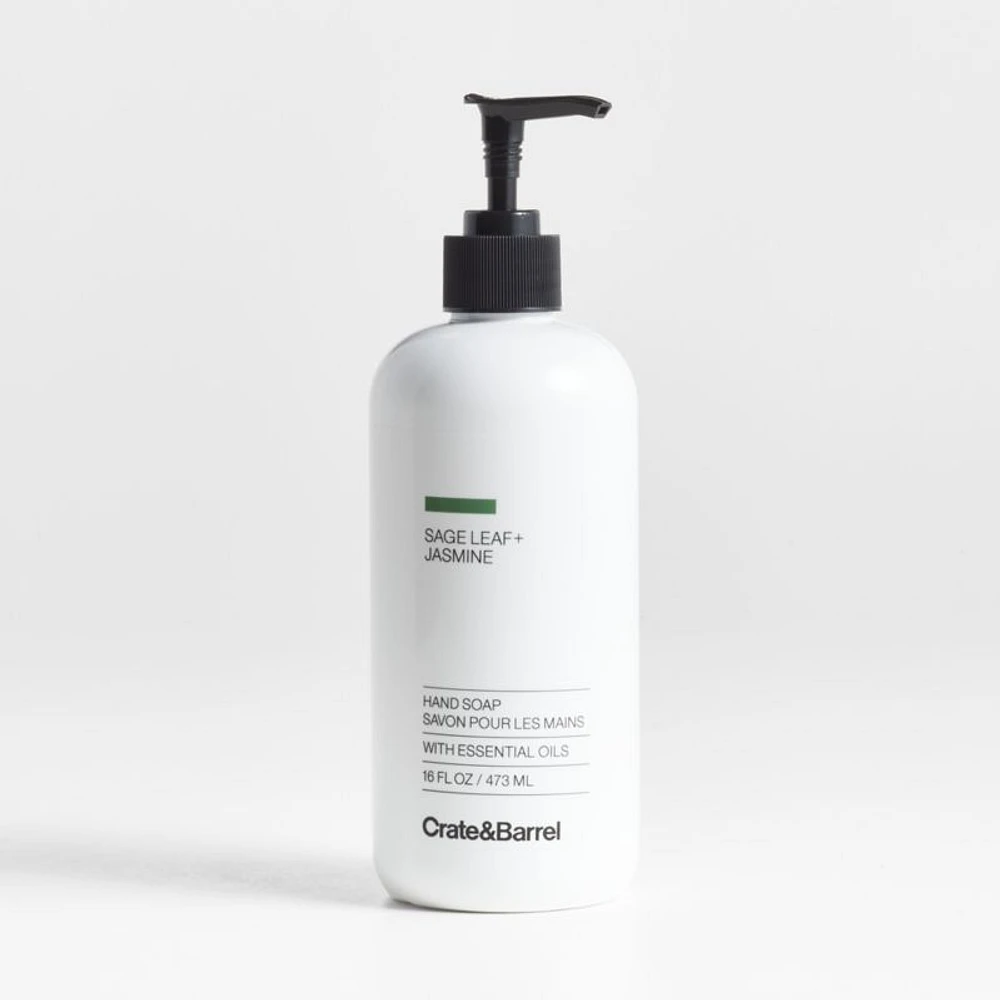 Sage Leaf + Jasmine 16-oz. Hand Soap