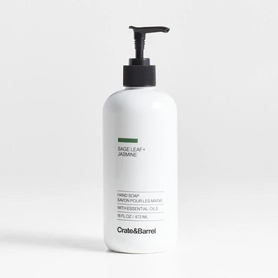 Sage Leaf + Jasmine 16-oz. Hand Soap