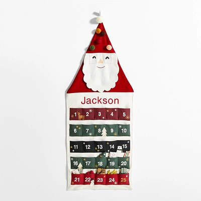 Santa & Friends Felt Kids Christmas Advent Calendar
