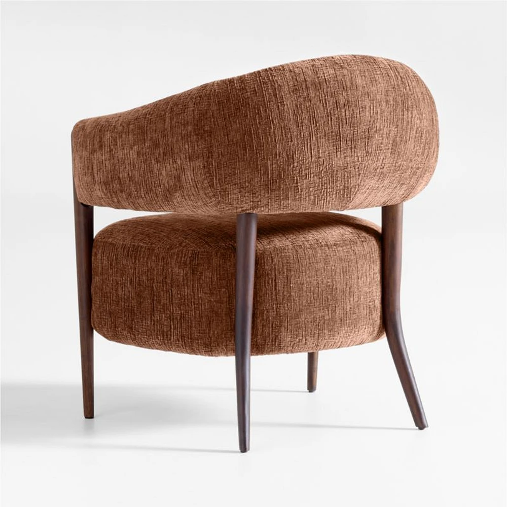 Santi Accent Chair with Ottoman