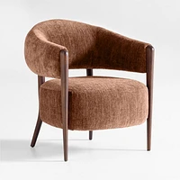 Santi Accent Chair with Ottoman