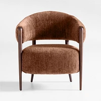 Santi Accent Chair with Ottoman