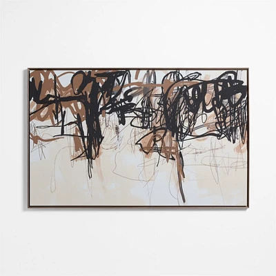 "Scatter" by Kichael Bonofiglio 81.7"x51.7" Framed Wall Art Print