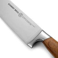 Schmidt Brothers ® Zebra Wood 7-Piece Knife Block Set