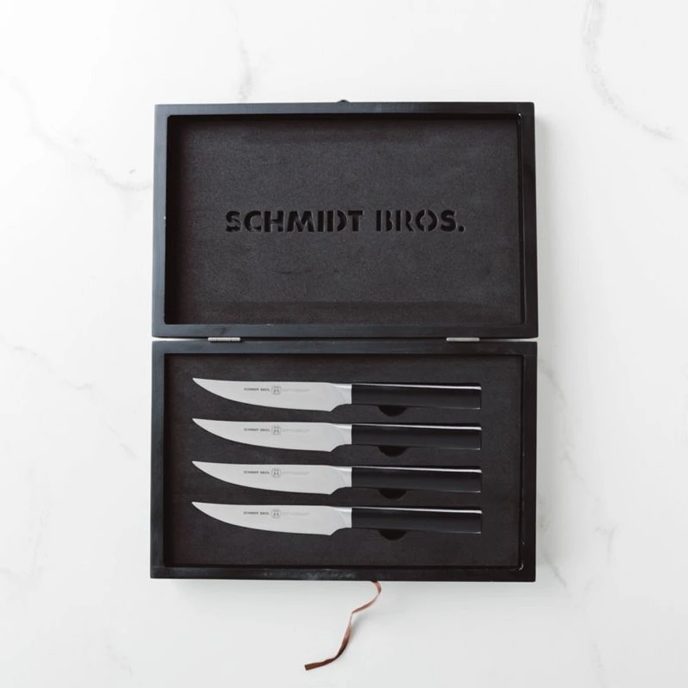 Schmidt Brothers ® Crosstown 4-Piece Steak Knife Set