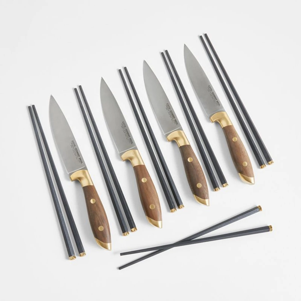 Harmony Set, 4-Piece Steak and 6-Pair Chopsticks