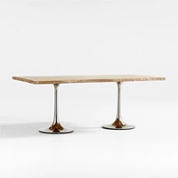 Seb Oak Wood Desk/Dining Table