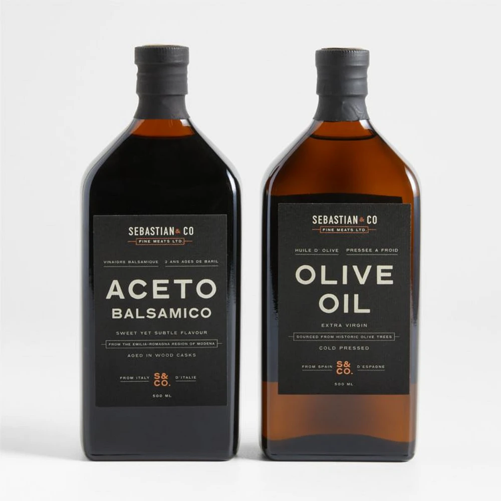 Sebastian & Co Olive Oil & Balsamic Vinegar Set