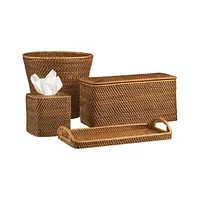 Sedona Honey Lidded Rectangular Tote