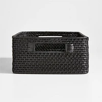 Sedona Black Low Open Tote