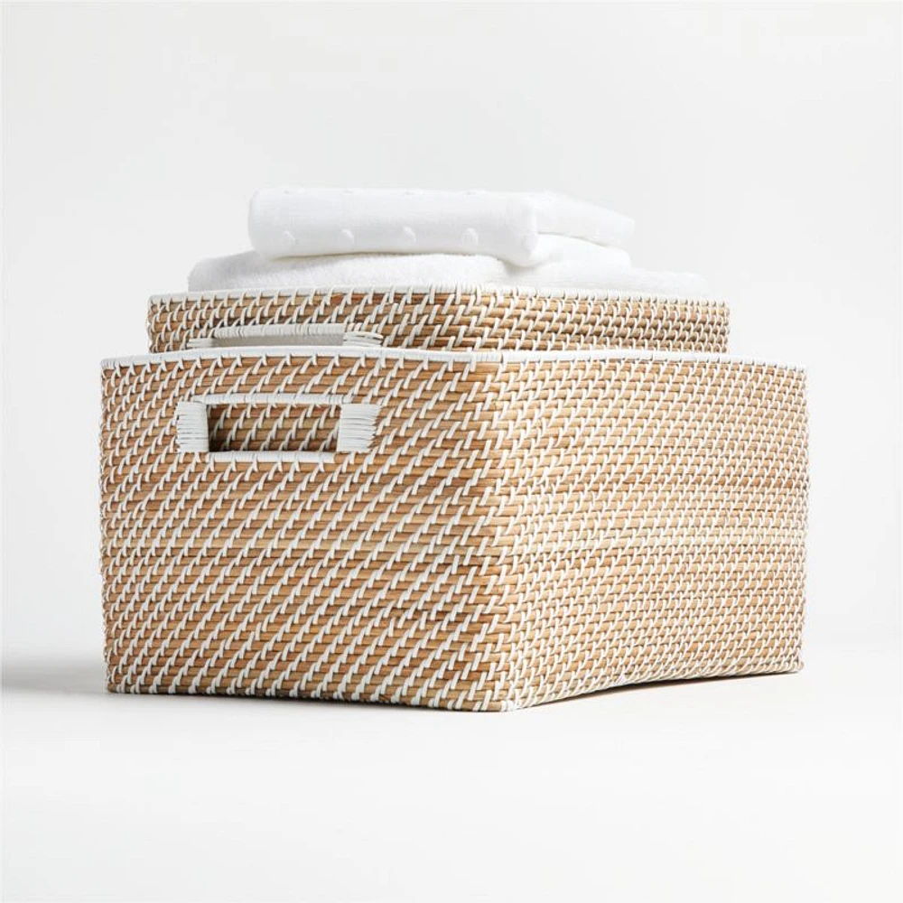 Sedona Small White Tote