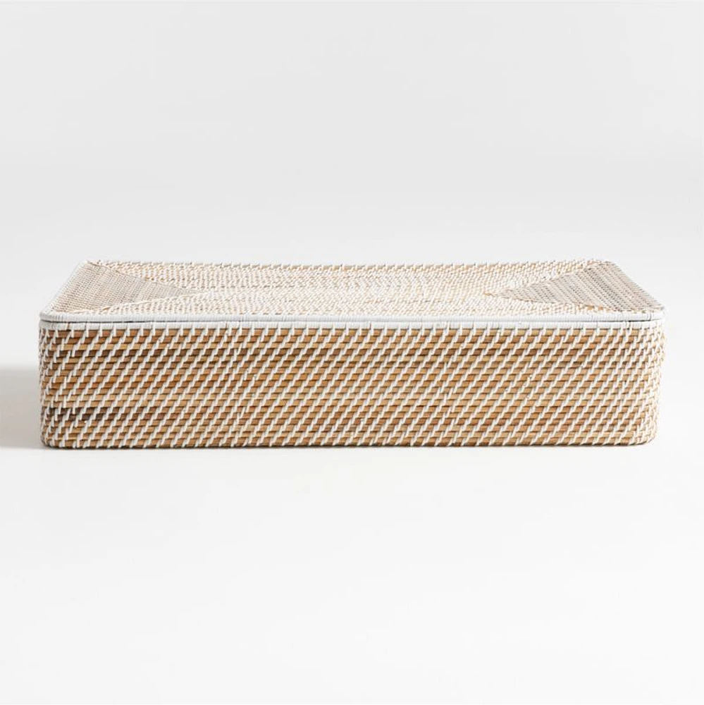 Sedona White Under Bed Storage Basket