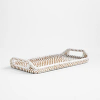 Sedona White Vanity Tray