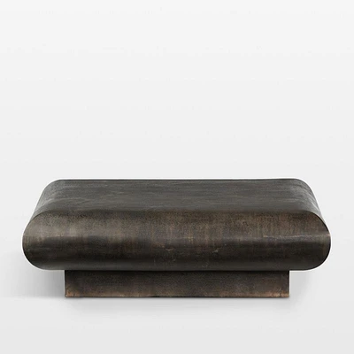 Serenity Distressed Bronze Indoor/Outdoor Coffee Table