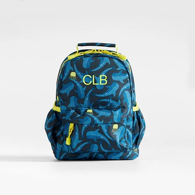 Shark Attack Small Kids Backpack with Side Pockets