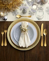 Lucia Gold 20-Piece Flatware Set