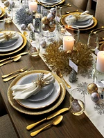 Lucia Gold 20-Piece Flatware Set