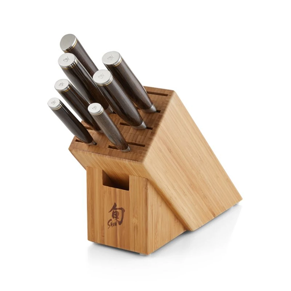 Shun ® Premier 8-Piece Professional Knife Block Set