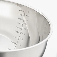 Silicone Grip Stainless Steel Mixing Bowls with Lids, Set of 3