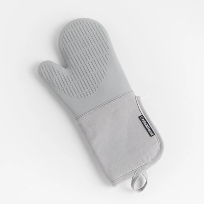 Silicone Grey Oven Mitt