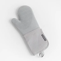 Silicone Grey Oven Mitt