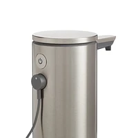 simplehuman ® Brushed Steel Rechargeable Sensor Pump 9-oz. Liquid Soap Dispenser