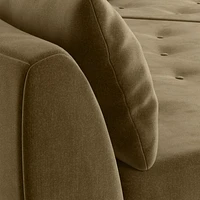Sinuous 2-Piece Armless Sectional Sofa by Athena Calderone