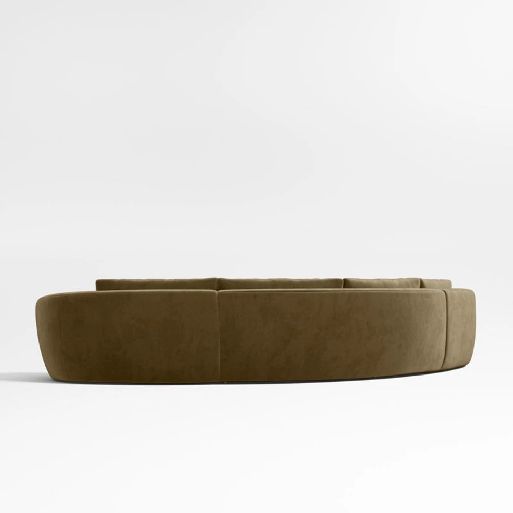 Sinuous 3-Piece Sectional Sofa by Athena Calderone