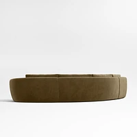 Sinuous 3-Piece Sectional Sofa by Athena Calderone