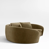 Sinuous 3-Piece Sectional Sofa by Athena Calderone