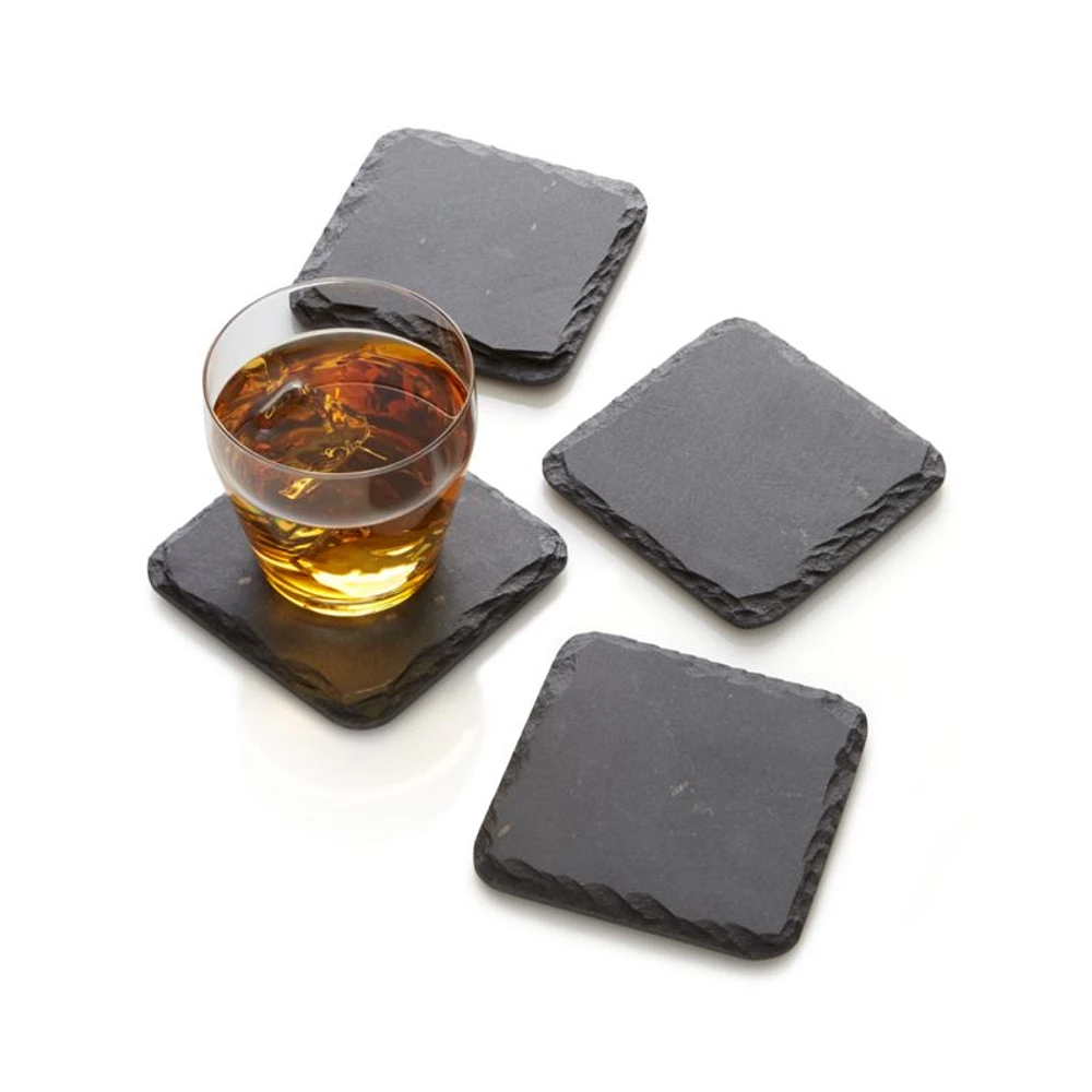 Slate Coasters, Set of 4