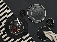 Jace 5-Piece Black Handle Flatware Place Setting