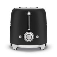 Smeg 2 Slice Toaster - Matte Champagne