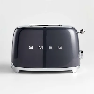 Smeg Slate Grey 2-Slice Toaster