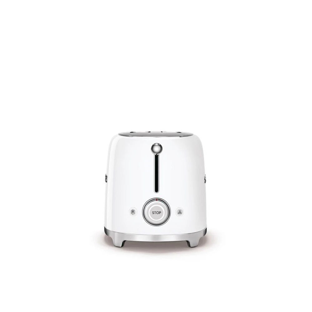 SMEG White 2-Slice Toaster