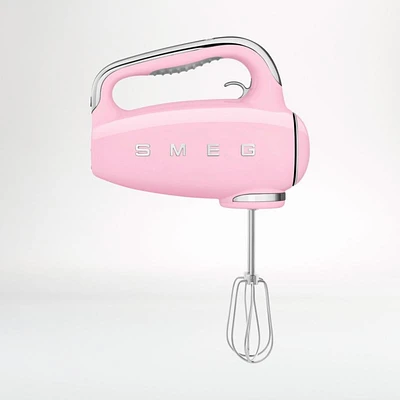 SMEG Pink 9-Speed Hand Mixer