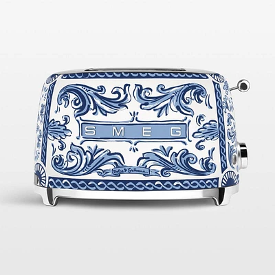 SMEG Dolce & Gabbana Blu Mediterrano 2-Slice Toaster