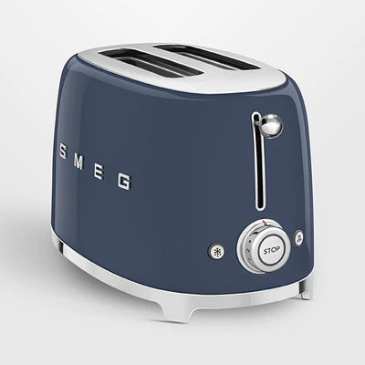 SMEG Navy 2-Slice Retro Toaster