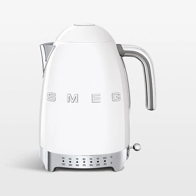 SMEG White Variable Temperature Electric Kettle