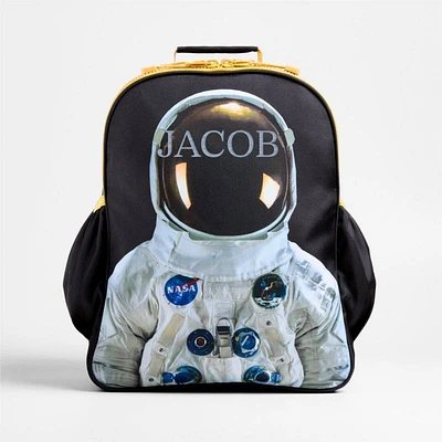 Smithsonian Apollo 11 Spacesuit Large Kids Backpack with Side Pockets