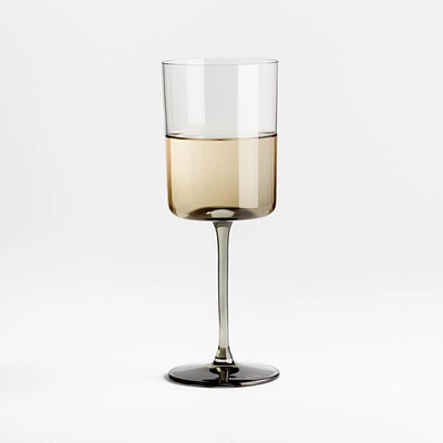 Edge Smoked White Wine Glass