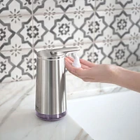 simplehuman ® Brushed Stainless Steel Foam Sensor Soap Pump