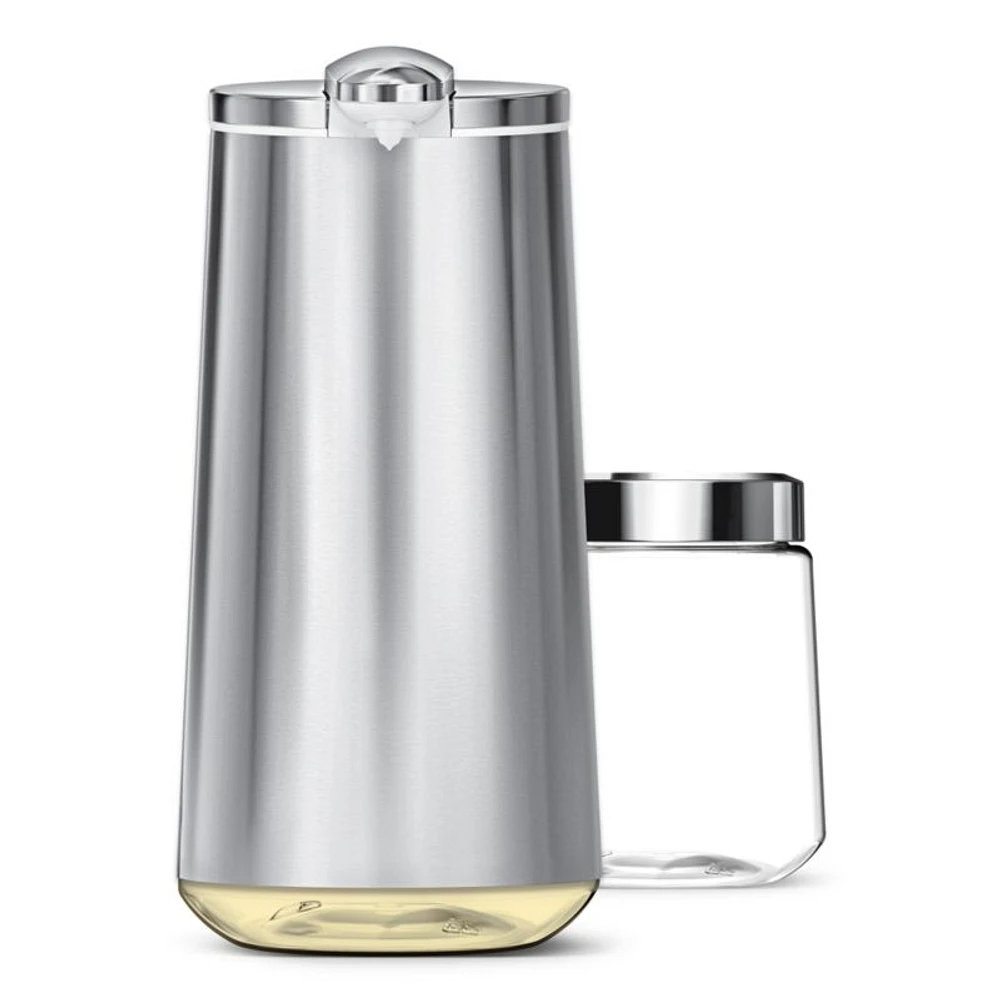 simplehuman ® Brushed Stainless Steel Foam Sensor Soap Pump