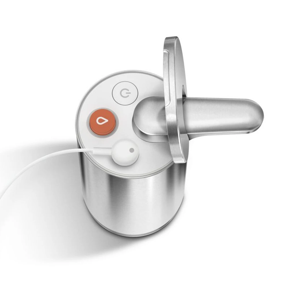 simplehuman ® Brushed Stainless Steel Foam Sensor Soap Pump